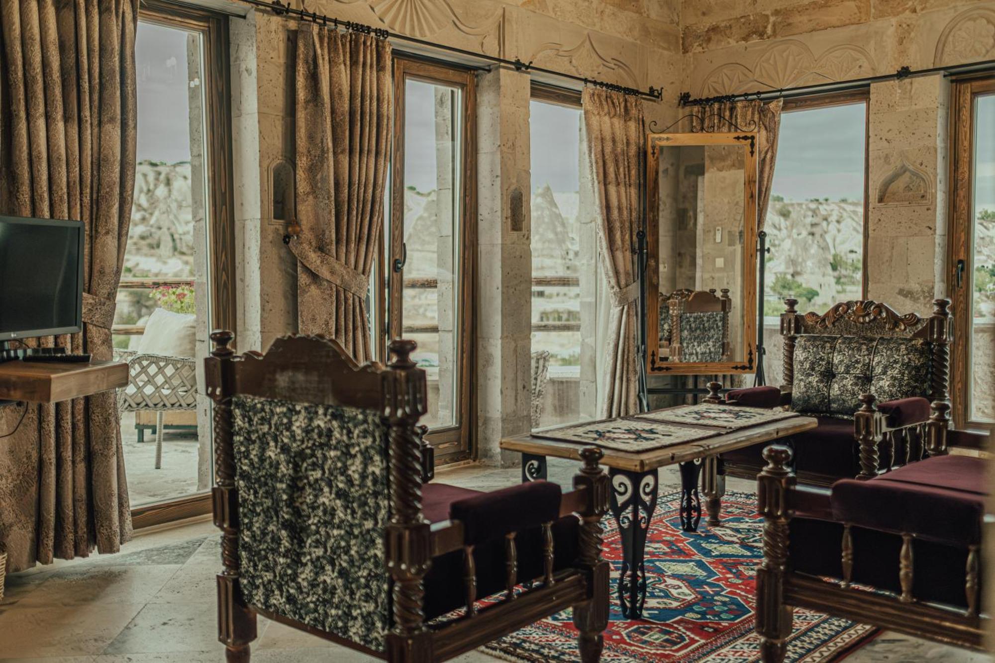 Sah Saray Cave Suites Halal Hotel 괴레메 외부 사진